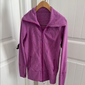 Lululemon Purple Zip-Up Hoodie